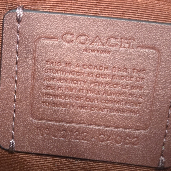 Coach Tote Horse & Carriage - Picture 7 of 7